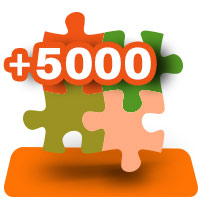 5000 Teilen