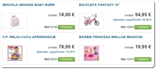 Ejemplo aplicaci�n Juguepuntos